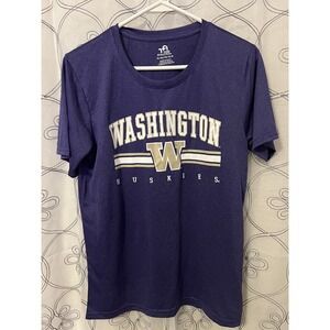 Team Athletics Purple Washington Huskies‎ Short Sleeve Size XL (16/18)